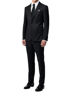 Pinpoint Twill Suit Jacket