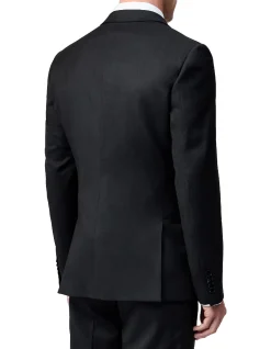 Pinpoint Twill Suit Jacket
