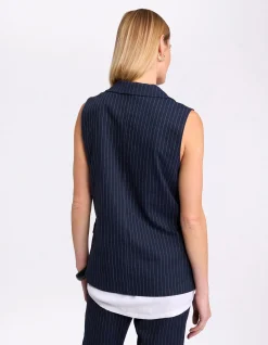 PINSTRIPE VEST