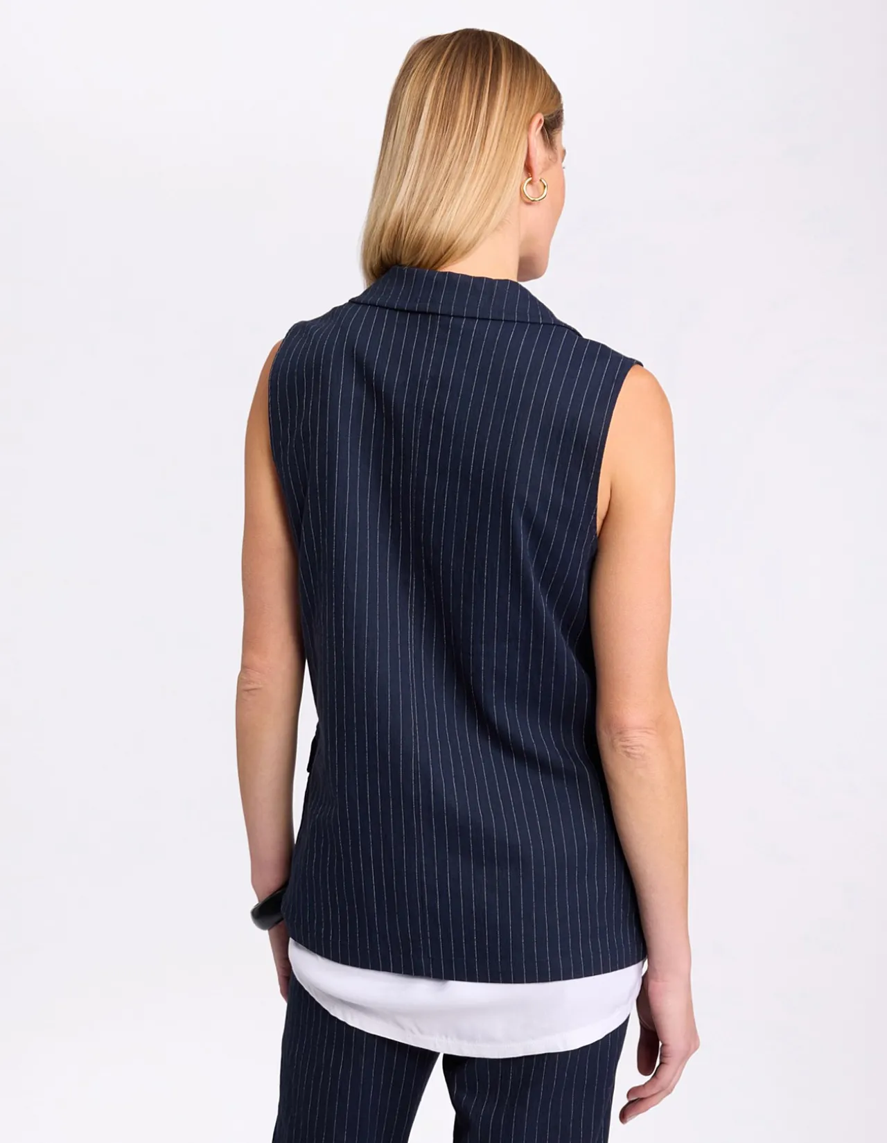 PINSTRIPE VEST