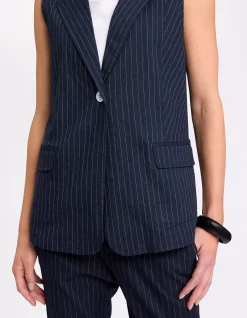PINSTRIPE VEST