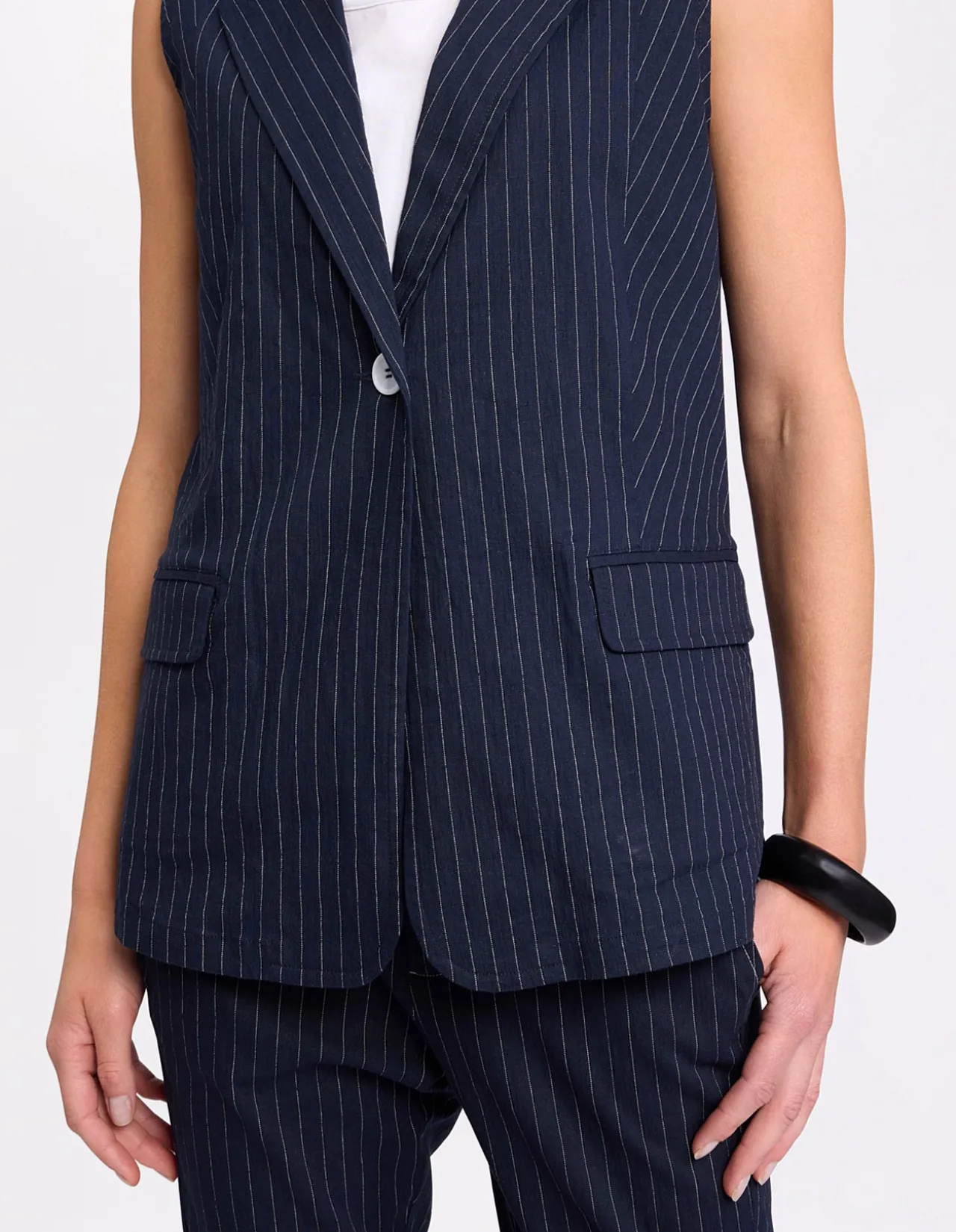 PINSTRIPE VEST