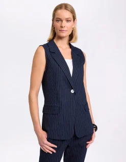 PINSTRIPE VEST