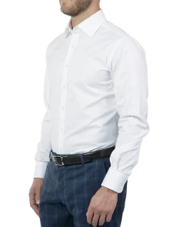 PIONEER WHITE ITALIAN Cotton Twill Shirt FCE300