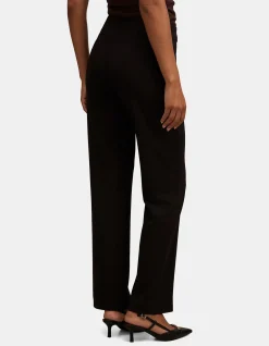 PIPER PONTE STRAIGHT LEG PANTS