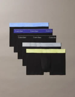5PK ICON COTTON STRETCH LOW RISE TRUNKS