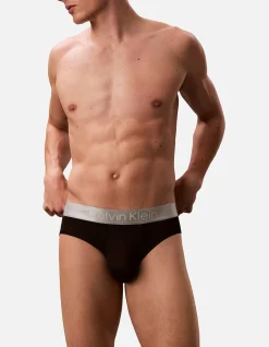 3PK LOGO BRUSHED MICRO JERSEY HIP BRIEF