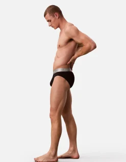 3PK LOGO BRUSHED MICRO JERSEY HIP BRIEF