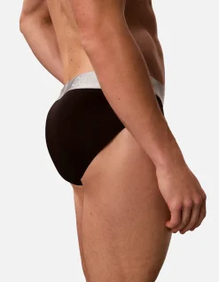 3PK LOGO BRUSHED MICRO JERSEY HIP BRIEF