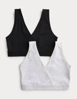 2pk Lounge Nursing Maternity Bras