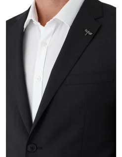 PLAIN TWILL SUIT JACKET