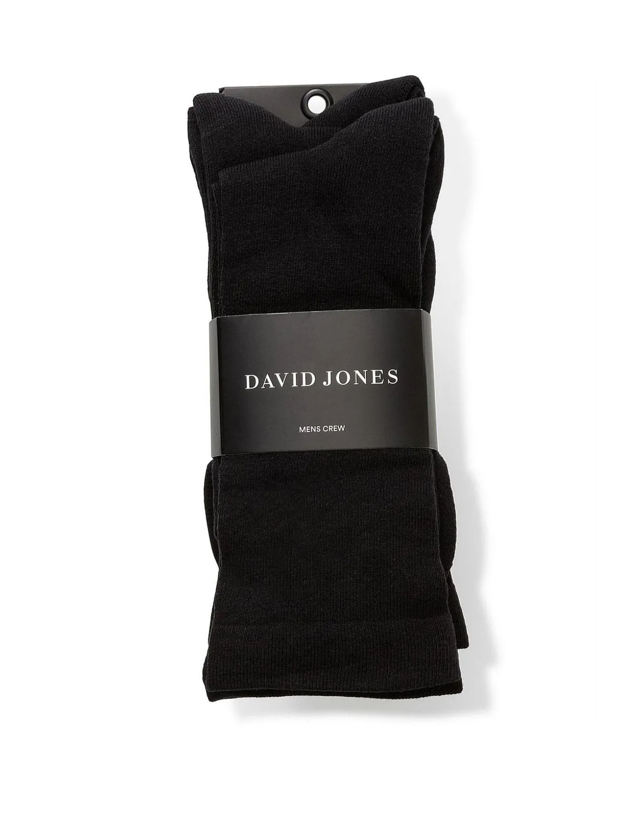 Plain Comfort Crew Socks 3 Pack