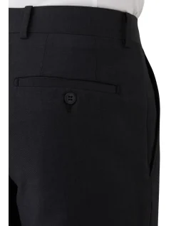 PLAIN TWILL SUIT TROUSER