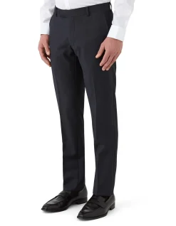 PLAIN TWILL SUIT TROUSER