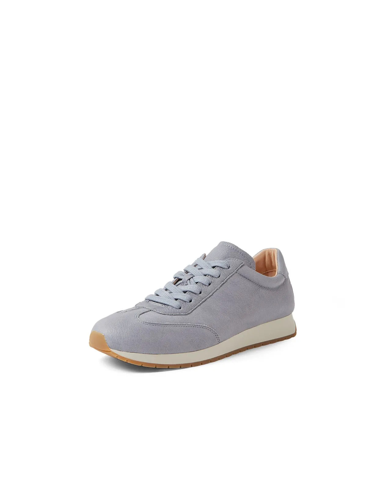 Pollins Soft Leather Lace Up Sneakers
