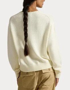 POLO BEAR COTTON CREWNECK SWEATER