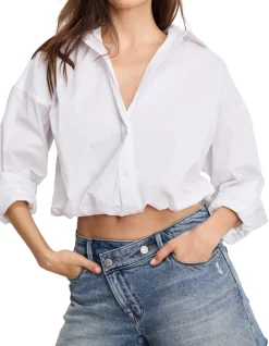 Poplin Bubble Shirt