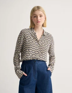 POPPY PRINTED BLOUSE