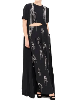PORTER EMBROIDERED PANTS