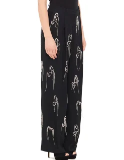 PORTER EMBROIDERED PANTS