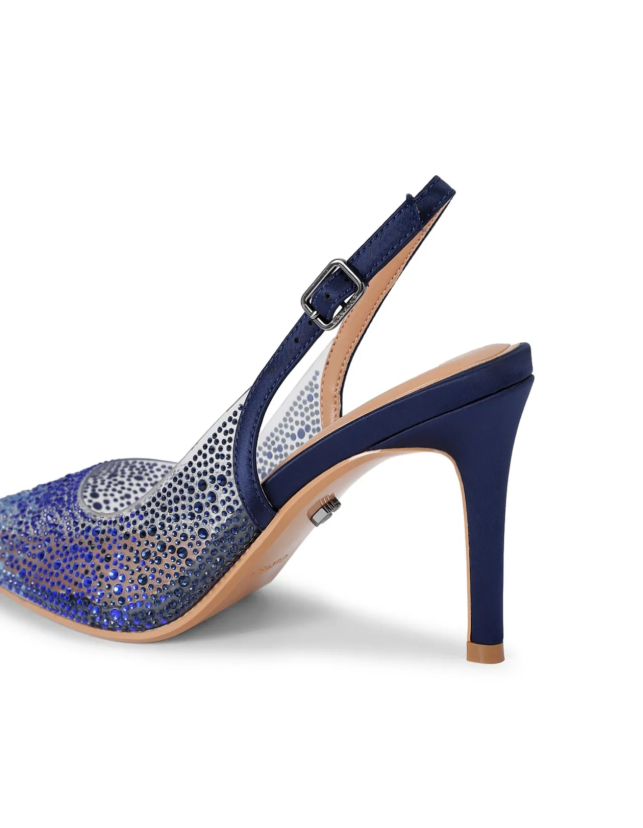 Positano Vinyl Clear Vinyl Slingback