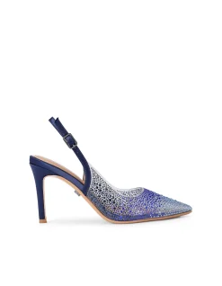 Positano Vinyl Clear Vinyl Slingback