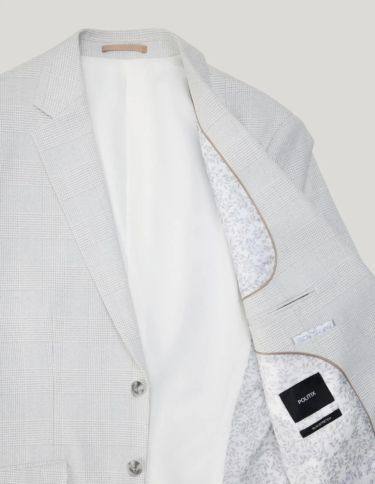 Prince of Wales Check Tailored Jacket