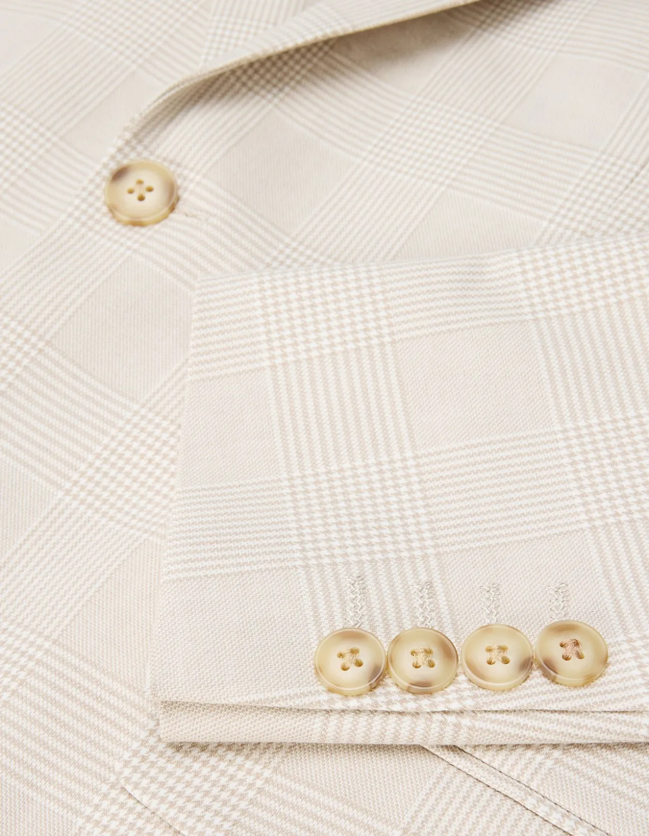 Prince of Wales Check Tailored Jacket
