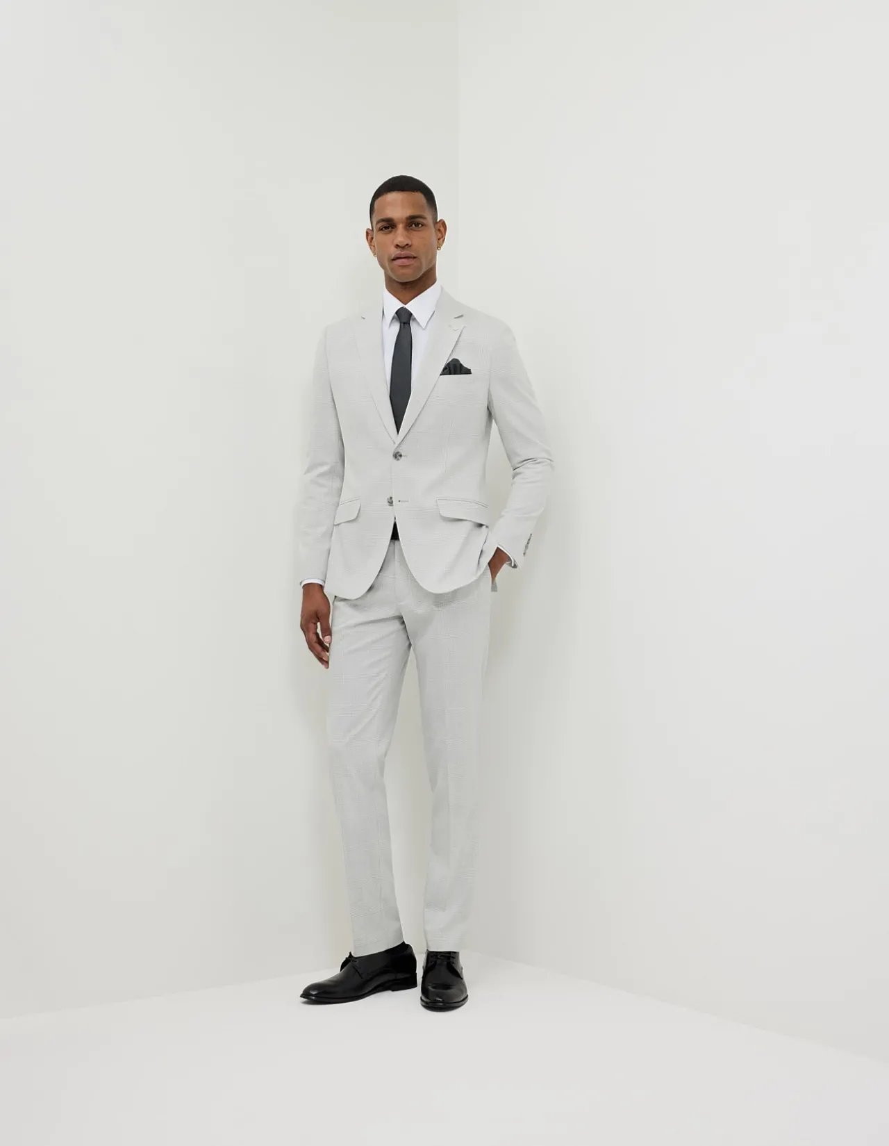 Prince of Wales Check Tailored Jacket