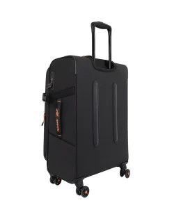 Pro Soft Shell 78cm Expandable Extra Large Suitcase Black