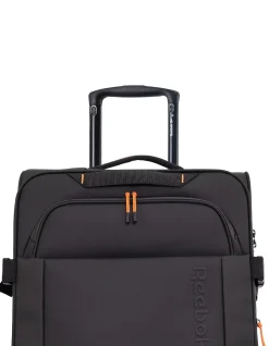 Pro Soft Shell 78cm Expandable Extra Large Suitcase Black