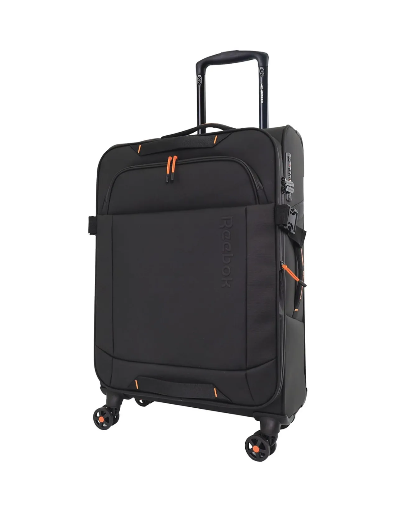 Pro Soft Shell 78cm Expandable Extra Large Suitcase Black