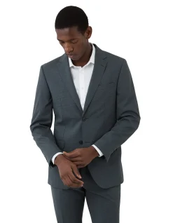 PUPPYTOOTH NOTCH LAPEL SUIT JACKET