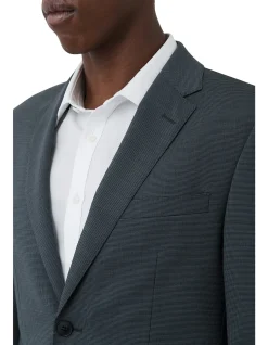 PUPPYTOOTH NOTCH LAPEL SUIT JACKET