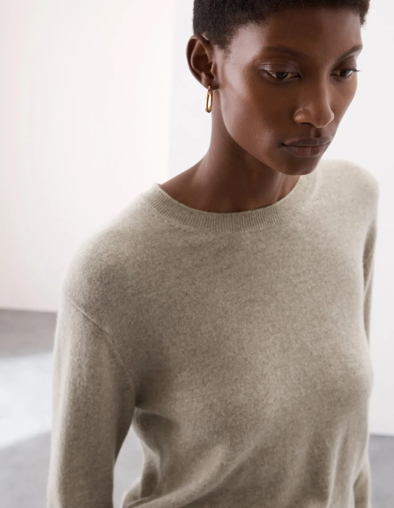 Pure Cashmere Crew Neck Jumper
