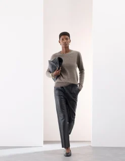 Pure Cashmere Crew Neck Jumper