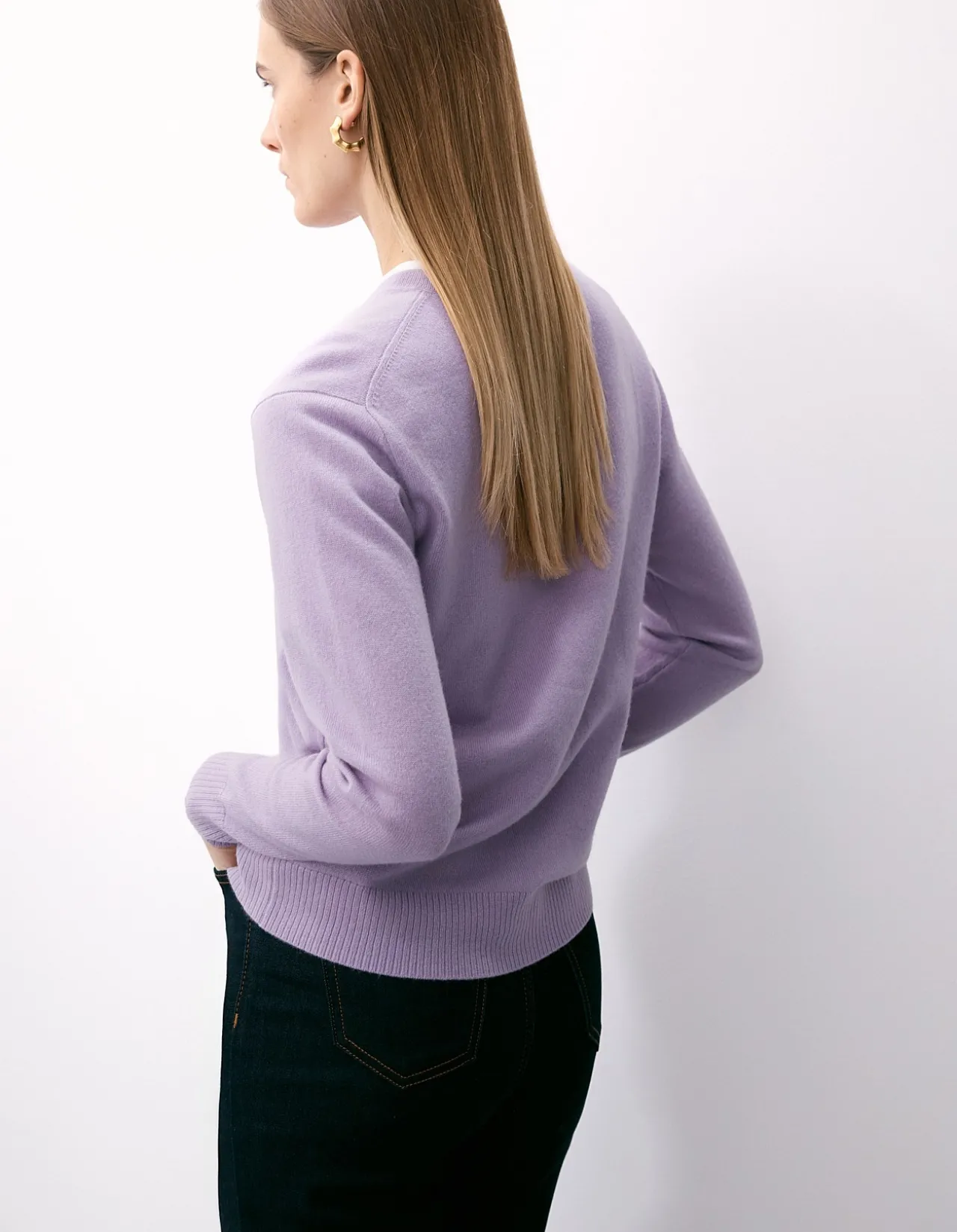 Pure Cashmere Crew Neck Jumper