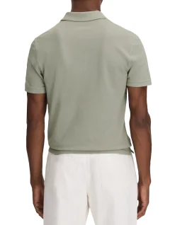 PURO SHORT SLEEVE GARMENT DYE BUTTON