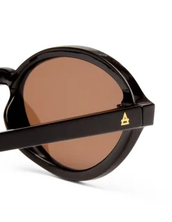 PYXIS CHOCOLATE OVAL SUNGLASSES