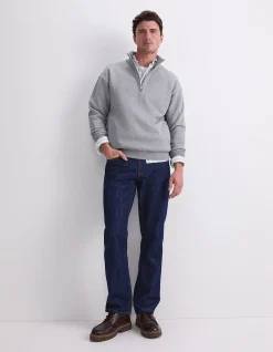 QUARTER ZIP SWEATSHIRT