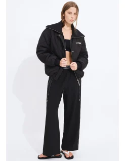 Quilted Bomber Jacket