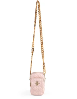 Quilted Phone Bag - Soft Pink