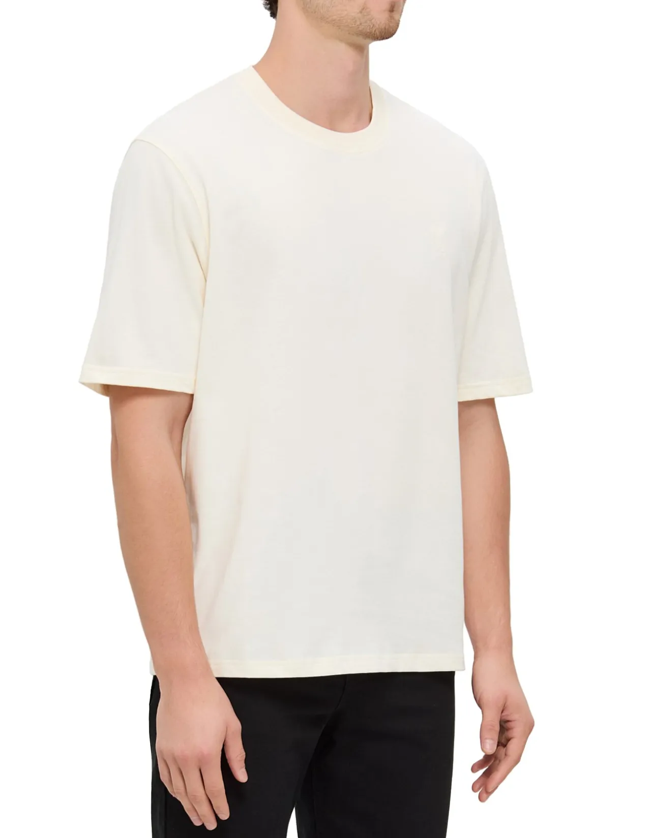 Quota Small Embossed Ami De Coeur Cotton T Shirt