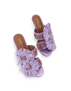 RAFFIA BUCKLE SANDAL