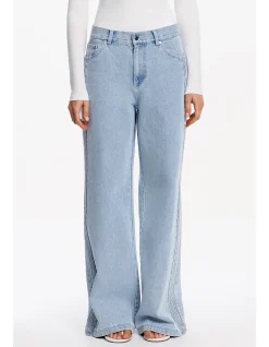 Raiya Wide Leg Blue Wash Jean