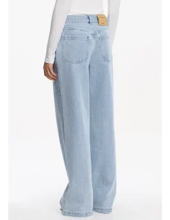 Raiya Wide Leg Blue Wash Jean