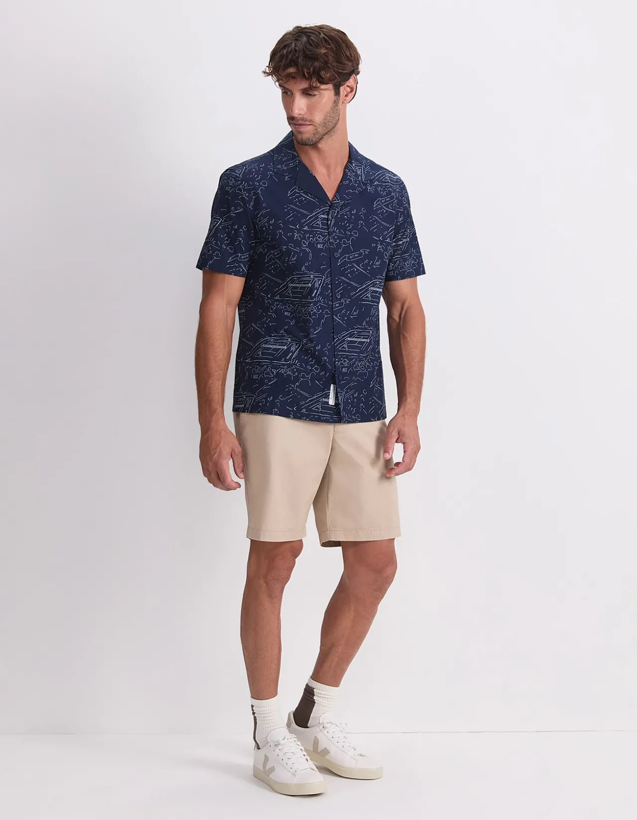 RALLY SHORT SLEEVE PRINT SHIRT
