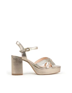 RAYNE80 STRAPPY CROSSOVER PLATFORM SANDAL