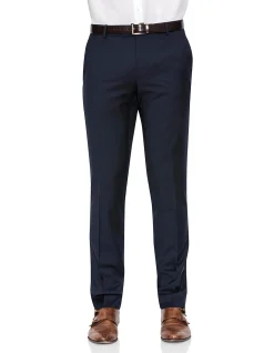 Razor Plain Twill Wool Trouser