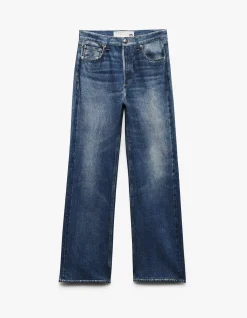 rb Miramar Shea High-Rise Ankle Relaxed Straight Jean